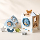 Boîte d'activités Montessori en bois