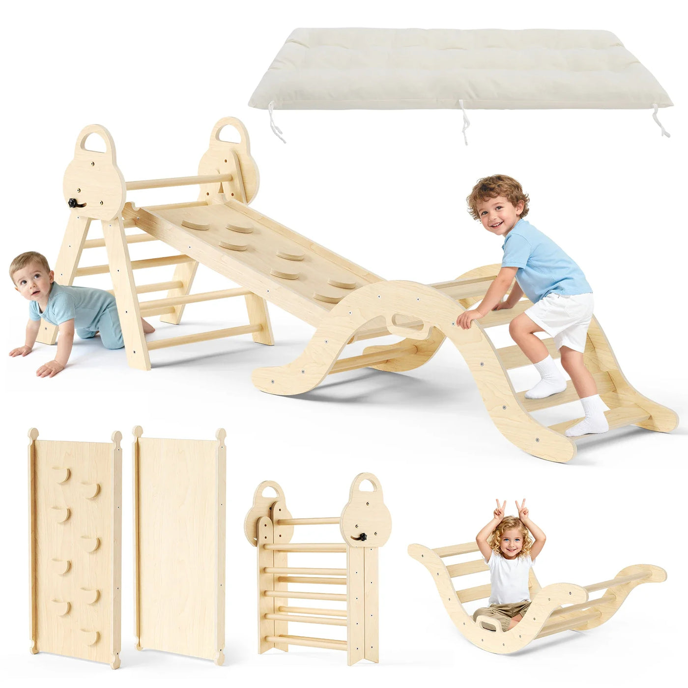 Triangles d'escalade Montessori