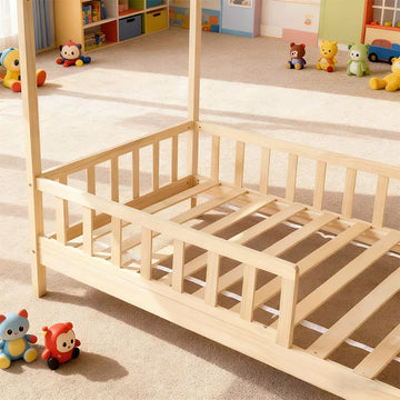 Bois chaleureux et sain sans vernis chimique pour chambre d'enfant