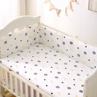 Tour de lit respirant et rembourré pour bébé