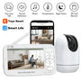 Babyphone vidéo rotatif 5" WiFi PTZ & Berceuses