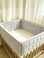 Tour de lit modulable en pur coton