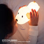Veilleuse tactile chiot en silicone souple