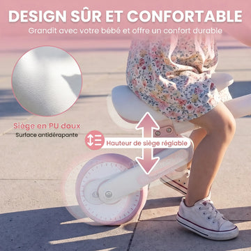 Pneus EVA silencieux et increvables pour rouler en douceur