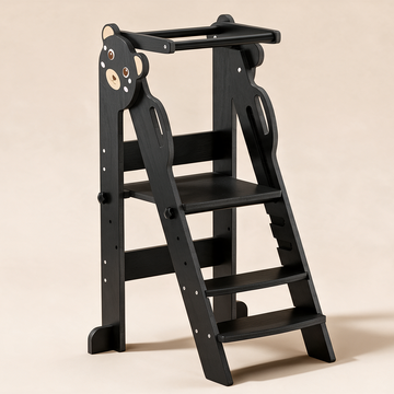 Tour d'observation Montessori pliée pour un rangement compact