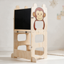 Tour d'apprentissage Montessori 3-en-1 convertible